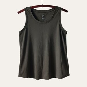 🌷SOLD! J. Jill Pima Pleat-Back Tank Top